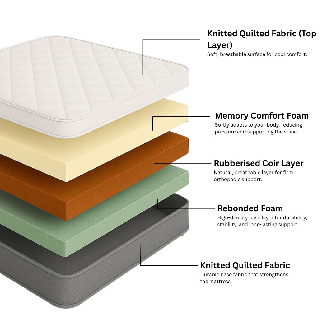 Skyline Bliss Medico Memory Ortho Mattress